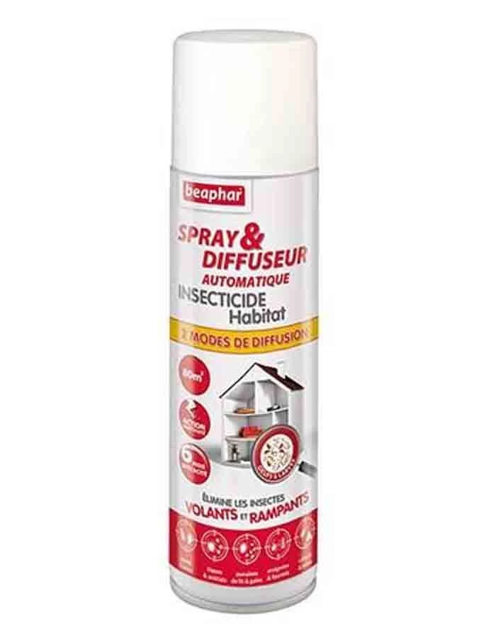 Beaphar Spray & Diffuseur Automatique Insecticide Habitat 250 Ml 3 Beaphar Spray & Diffuseur Automatique Insecticide Habitat 250 Ml