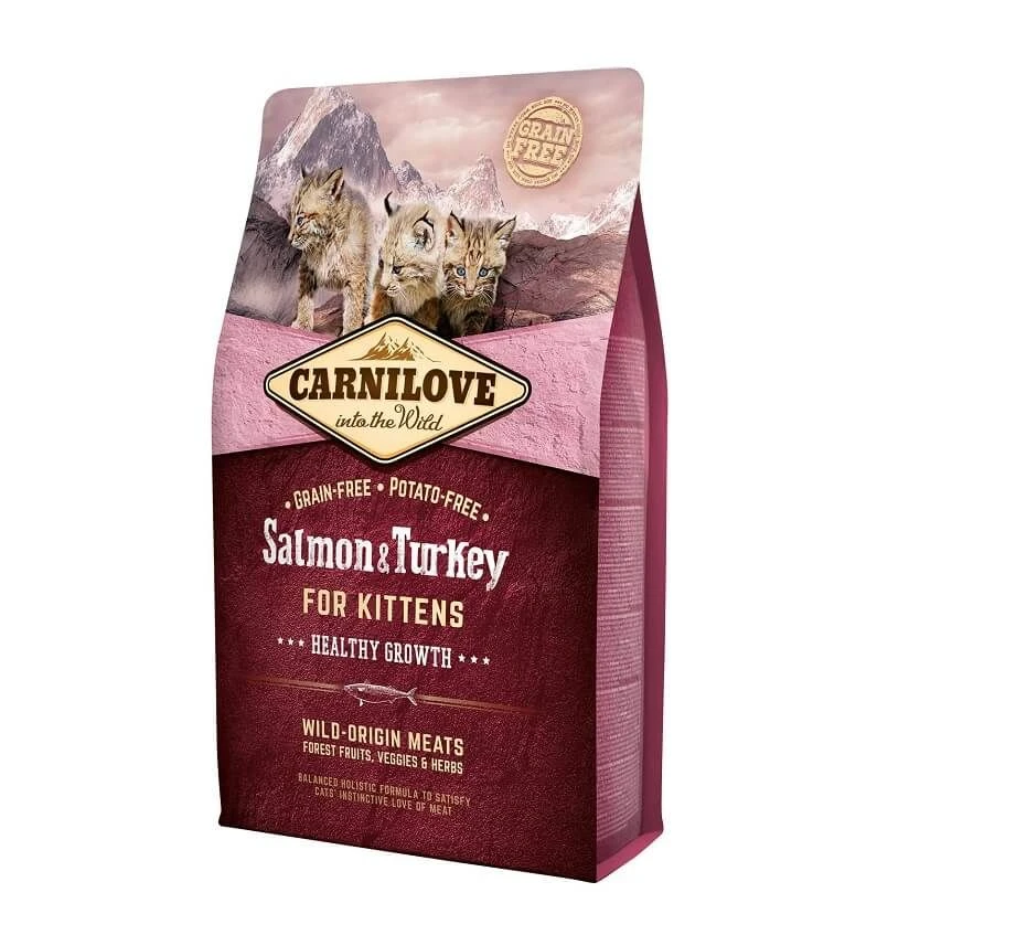 Carnilove Saumon Et Dinde Kitten 2 Kg