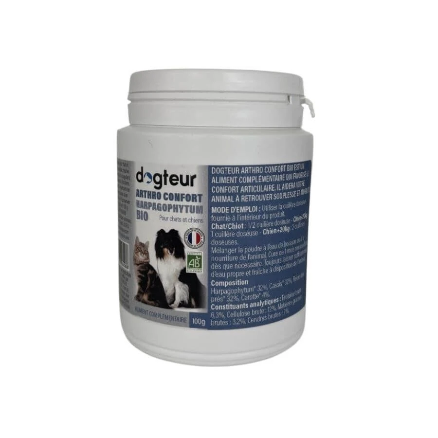Dogteur Arthro Confort Bio Harpagophytum 100 G 4 Dogteur Arthro Confort Bio Harpagophytum 100 G – Image 2