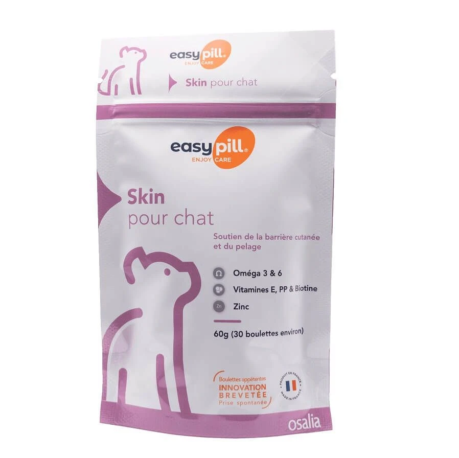 Easypill Skin Confort Cutané Chat 30 X 2 G 4 Easypill Skin Confort Cutané Chat 30 X 2 G – Image 2