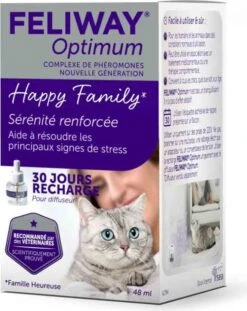 Feliway Optimum Recharge Pour Diffuseur 48 Ml