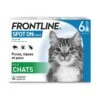 Frontline Chat Spot On 6 Pipettes -Animalerie frontline chat spot on 6 pipettes 3