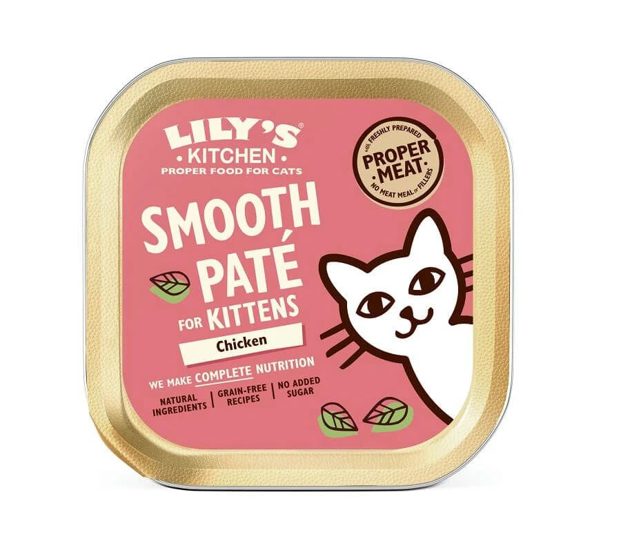 Lily's Kitchen Lily's Kitchen Curious Kitten Diner Sans Céréales 19 X 85 G