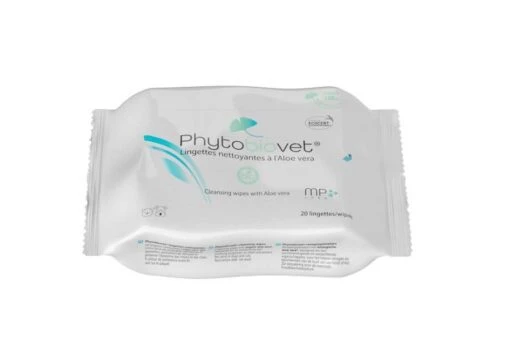 Phytobiovet Lingettes Nettoyantes Bio Pour Chien Et Chat X20