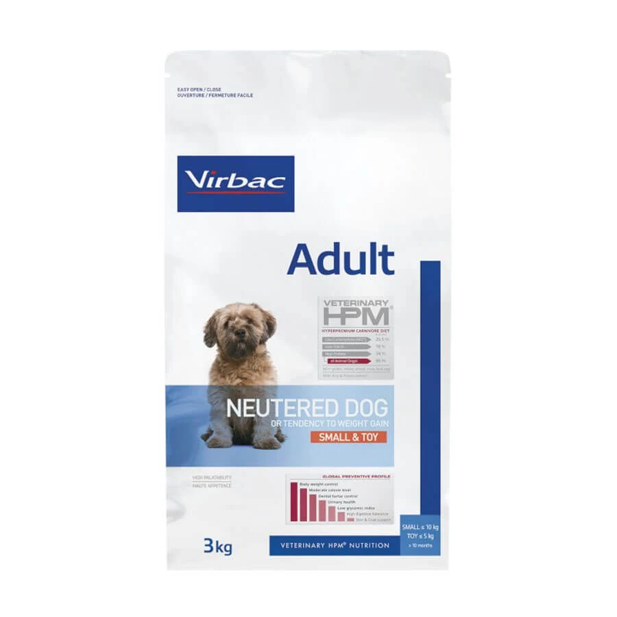 Virbac Veterinary HPM Adult Neutered Small & Toy Dog 3 Kg 3 Virbac Veterinary HPM Adult Neutered Small & Toy Dog 3 Kg