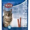 Trixie Premio Stick Quintett Avec Saumon Et Truite Pour Chat 5 X 5 G -Animalerie trixie premio anti hairball avec saumon et truite en stick pour chat 20 grs 1